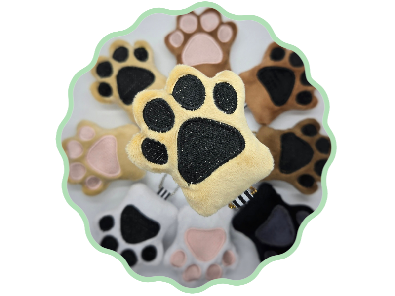 Lucky Paws Keychain