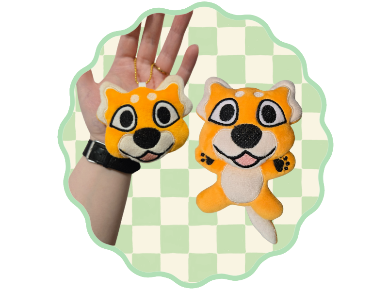 Machine Embroidery Plush Example