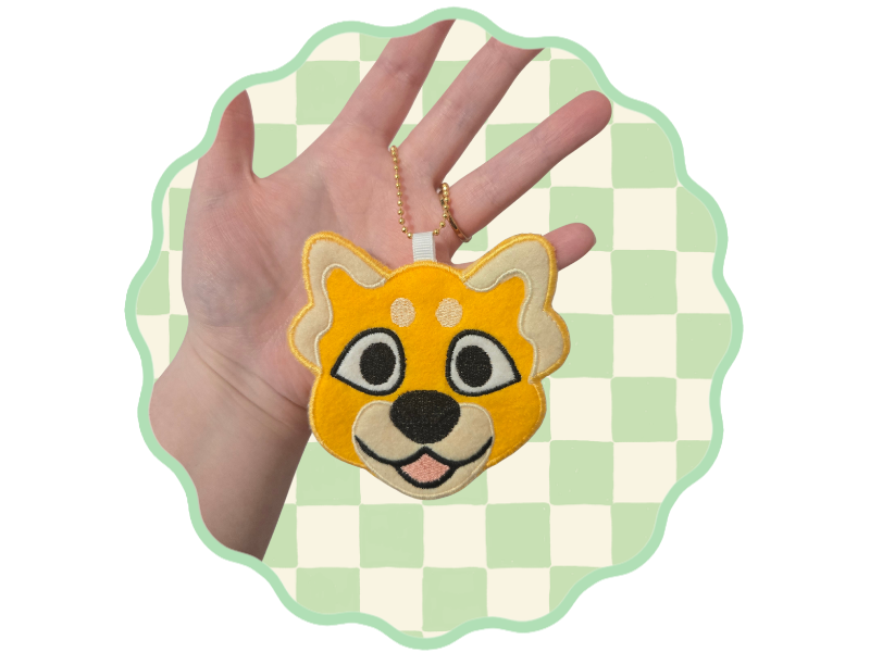 Felt Applique Badge Example